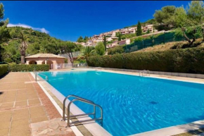 Appartement vue mer clim 4 personnes résidence boulouris Panorama
